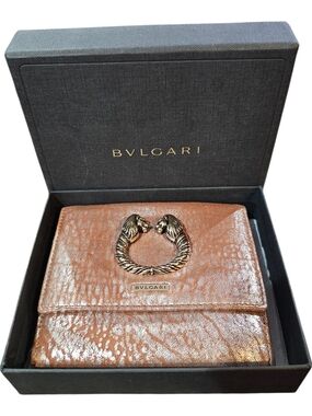 Bvlgari Leoni Lion Metallic Wallet